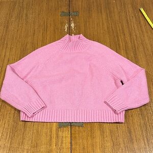 OLD NAVY Bubble Gum Pink Turtleneck Sweater